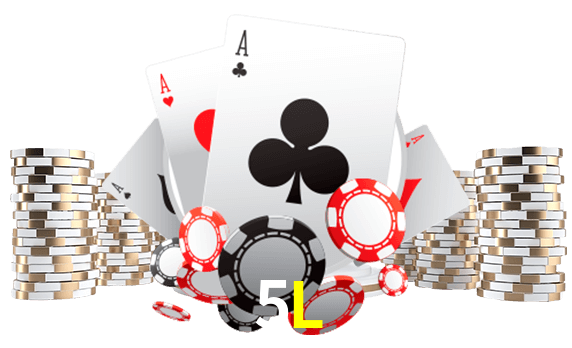 Jogue jogos de pôquer em 5L