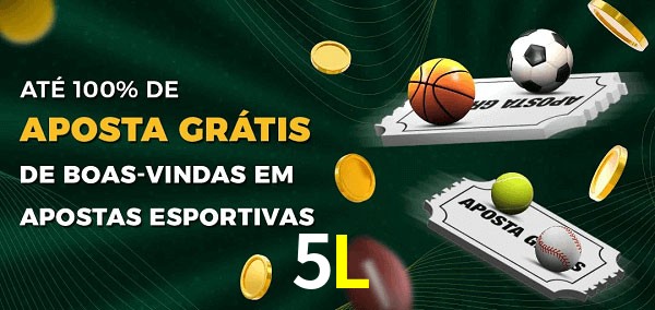 5L Ate 100% de Aposta Gratis